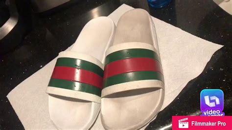 how to clean gucci fur slides|how to store gucci sneakers.